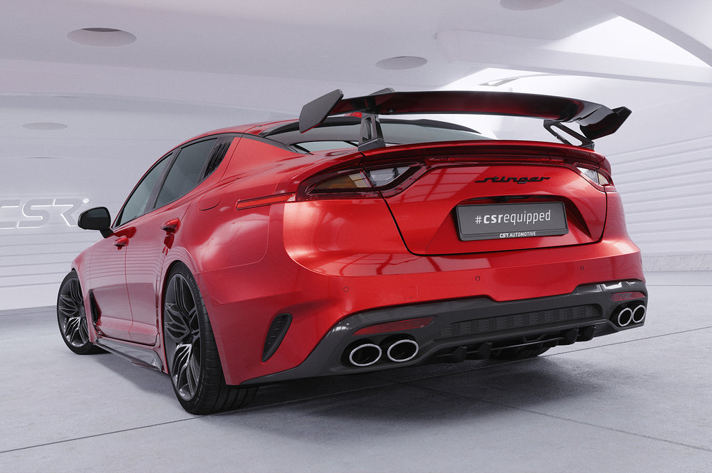 CSR Schwanenhals Heckflügel mit ABE für Kia Stinger SHF065