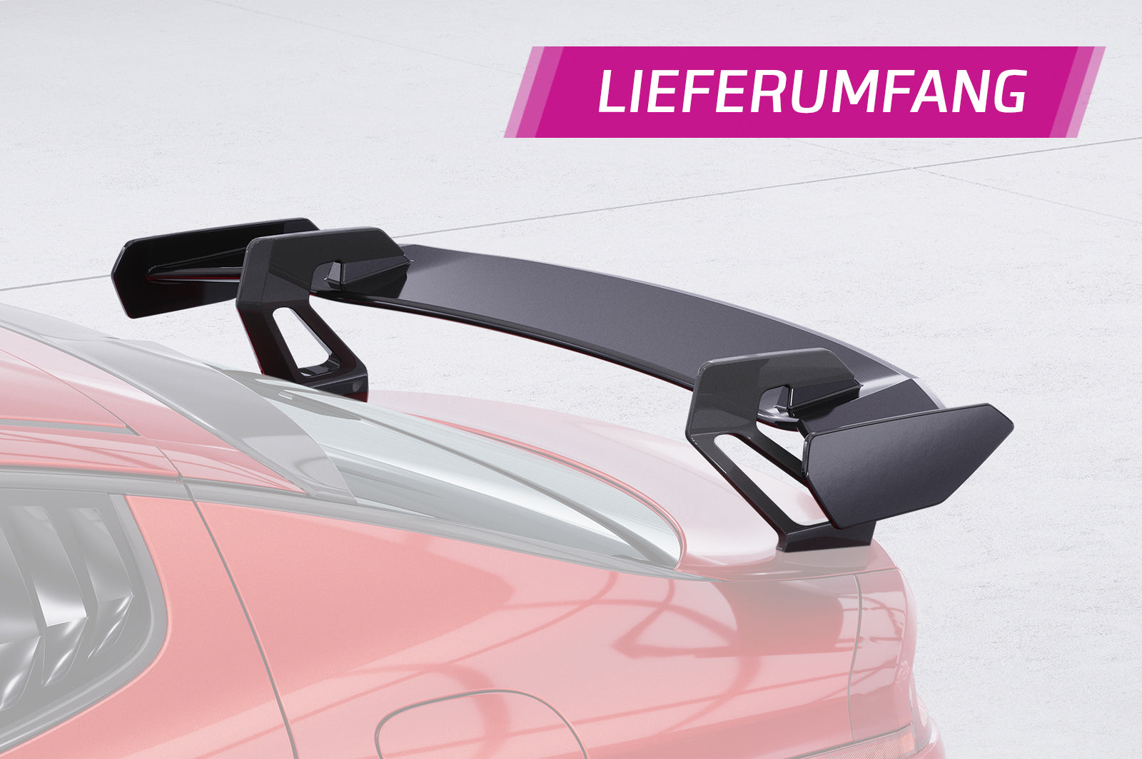 CSR Schwanenhals Heckflügel mit ABE für Kia Stinger SHF065