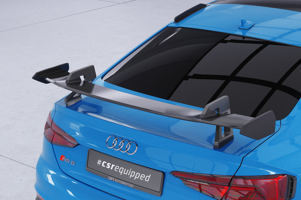 CSR Schwanenhals Heckflügel mit ABE für Audi A5 / S5 / RS5 (F5) Coupe SHF066