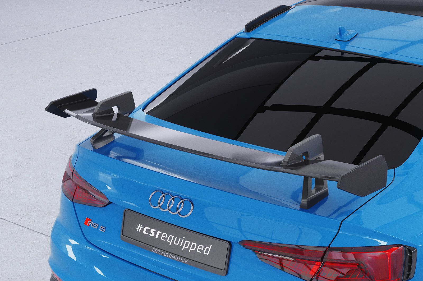 CSR Schwanenhals Heckflügel mit ABE für Audi A5 / S5 / RS5 (F5) Coupe SHF066