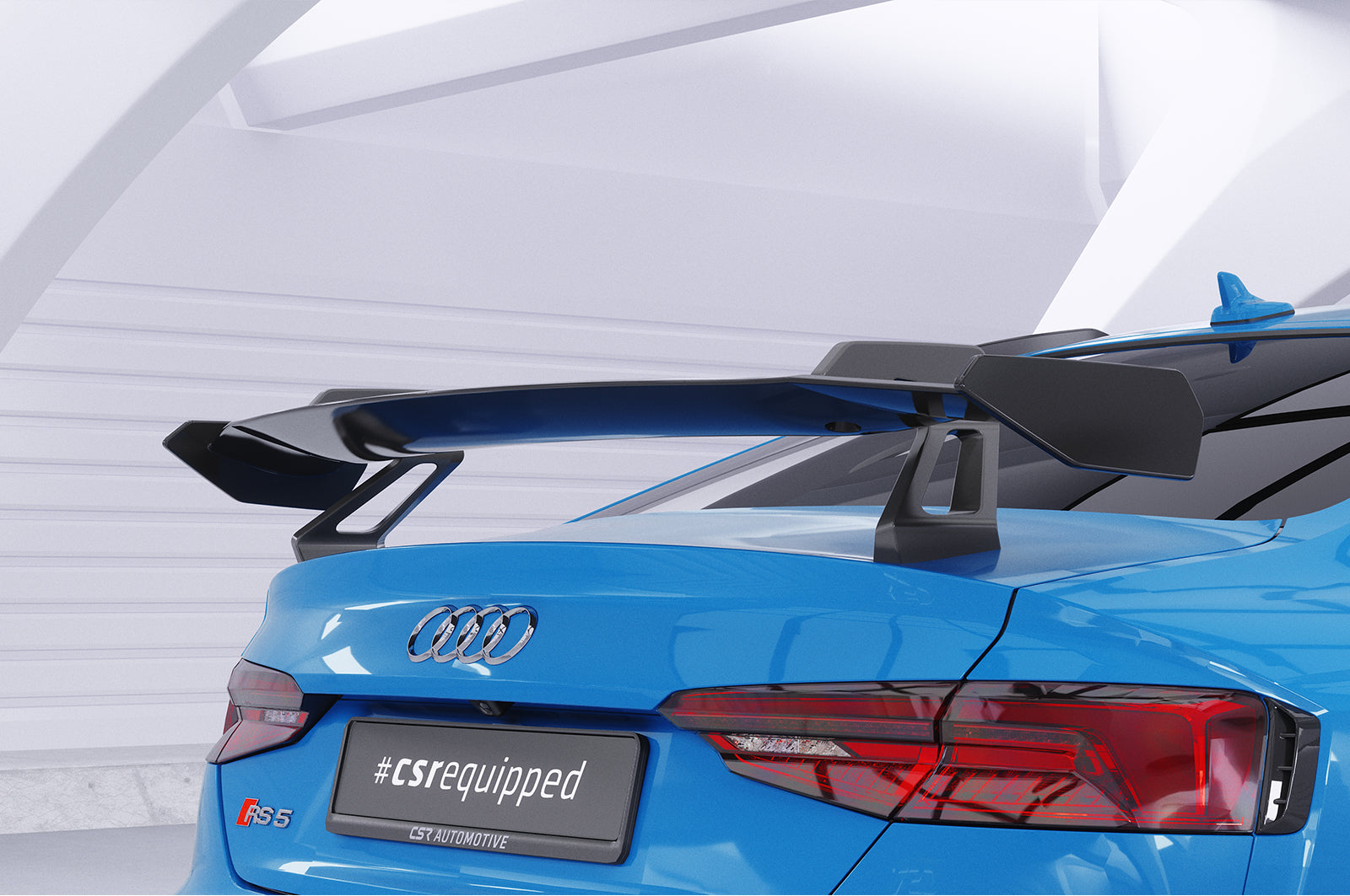 CSR Schwanenhals Heckflügel mit ABE für Audi A5 / S5 / RS5 (F5) Coupe SHF066