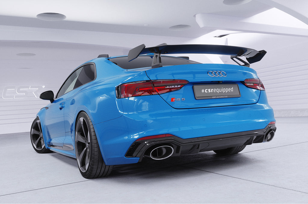 CSR Schwanenhals Heckflügel mit ABE für Audi A5 / S5 / RS5 (F5) Coupe SHF066