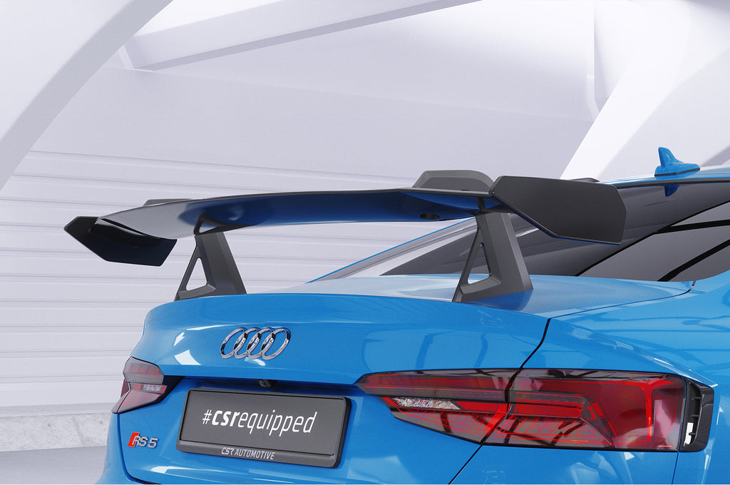 CSR Schwanenhals Heckflügel mit ABE für Audi A5 / S5 / RS5 (F5) Coupe SHF066