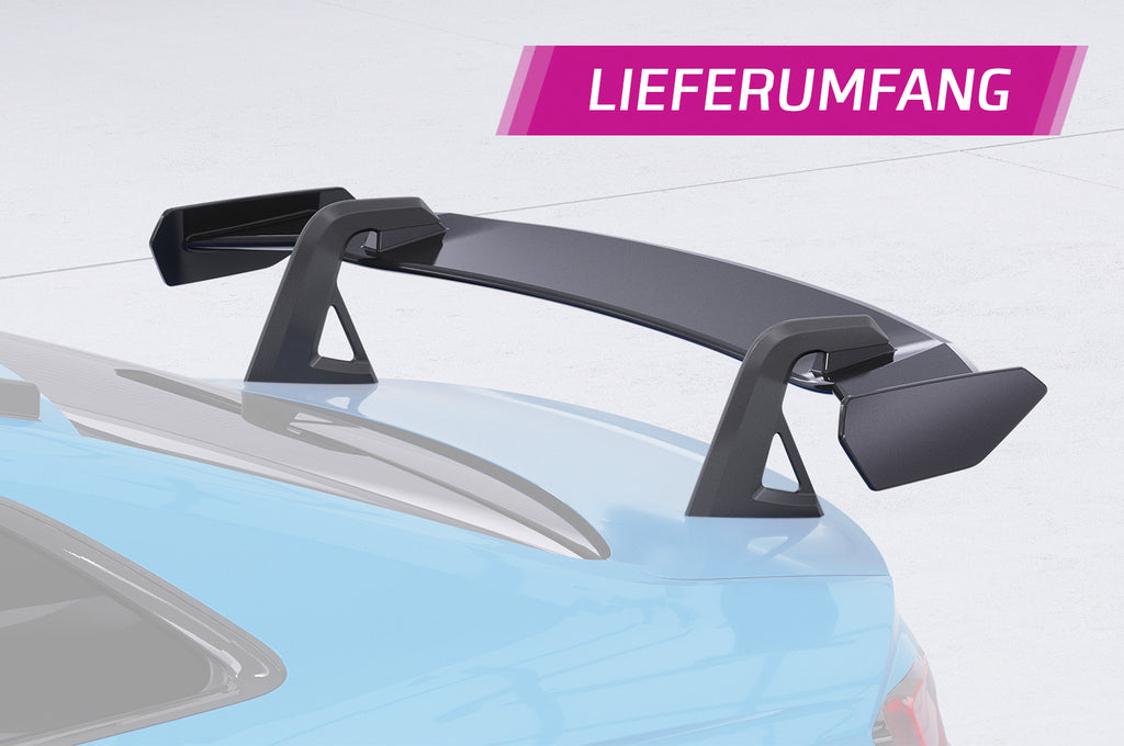 CSR Schwanenhals Heckflügel mit ABE für Audi A5 / S5 / RS5 (F5) Coupe SHF066-D02-F002-F-L Design 2