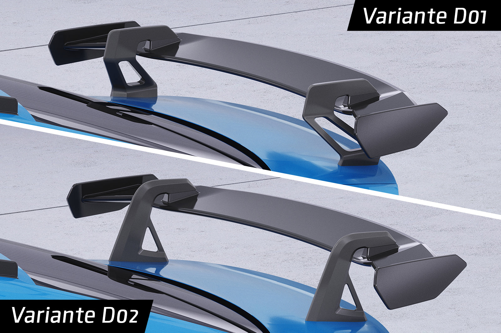 CSR Schwanenhals Heckflügel mit ABE für Audi A5 / S5 / RS5 (F5) Coupe SHF066