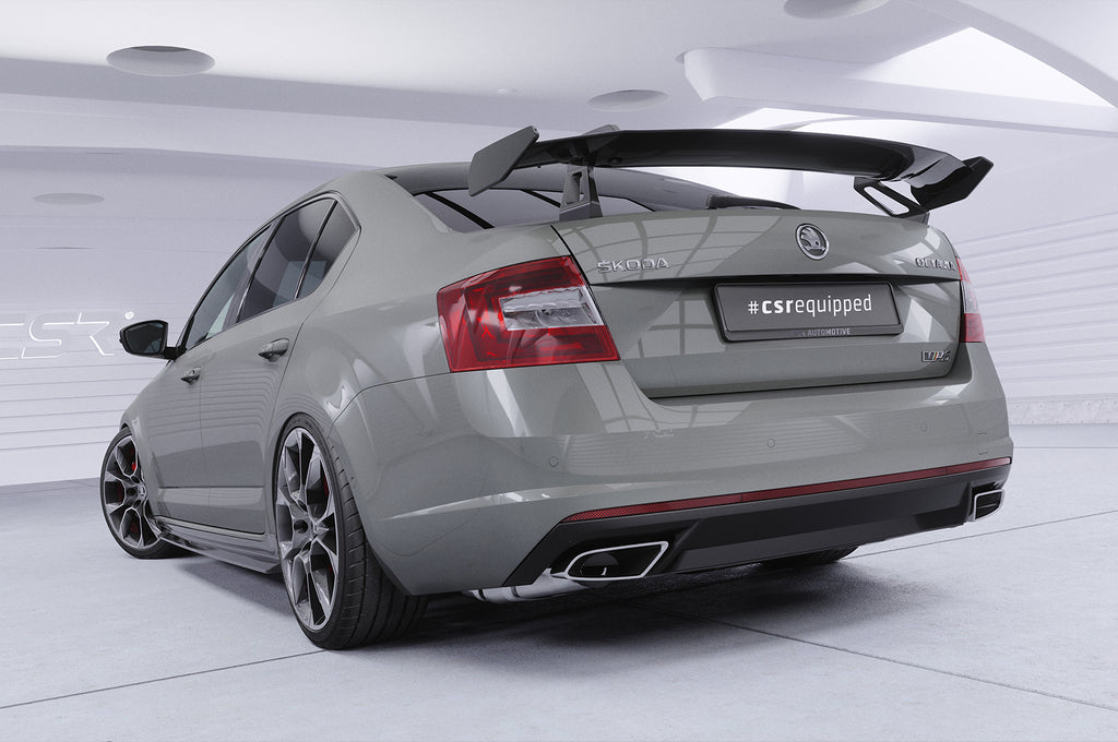 CSR Schwanenhals Heckflügel mit ABE für Skoda Octavia 3 (Typ 5E) Limousine SHF067