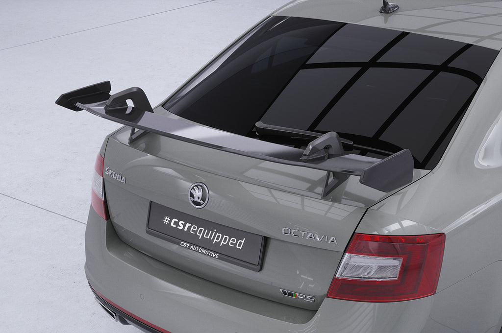 CSR Schwanenhals Heckflügel mit ABE für Skoda Octavia 3 (Typ 5E) Limousine SHF067