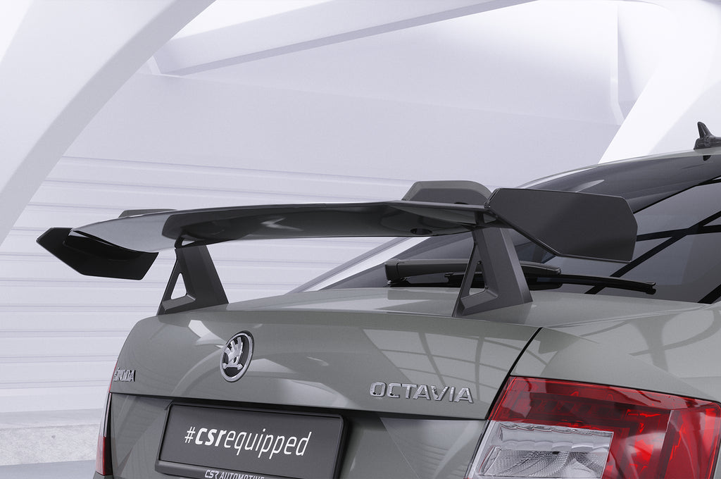 CSR Schwanenhals Heckflügel mit ABE für Skoda Octavia 3 (Typ 5E) Limousine SHF067