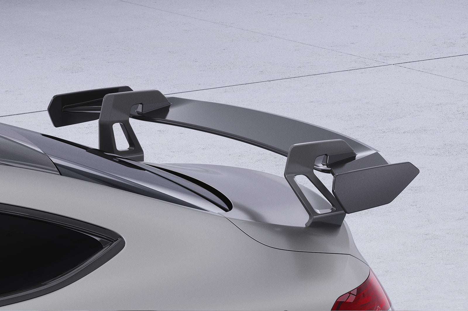 CSR Schwanenhals Heckflügel mit ABE für Mercedes-Benz C-Klasse (C205) Coupe SHF068