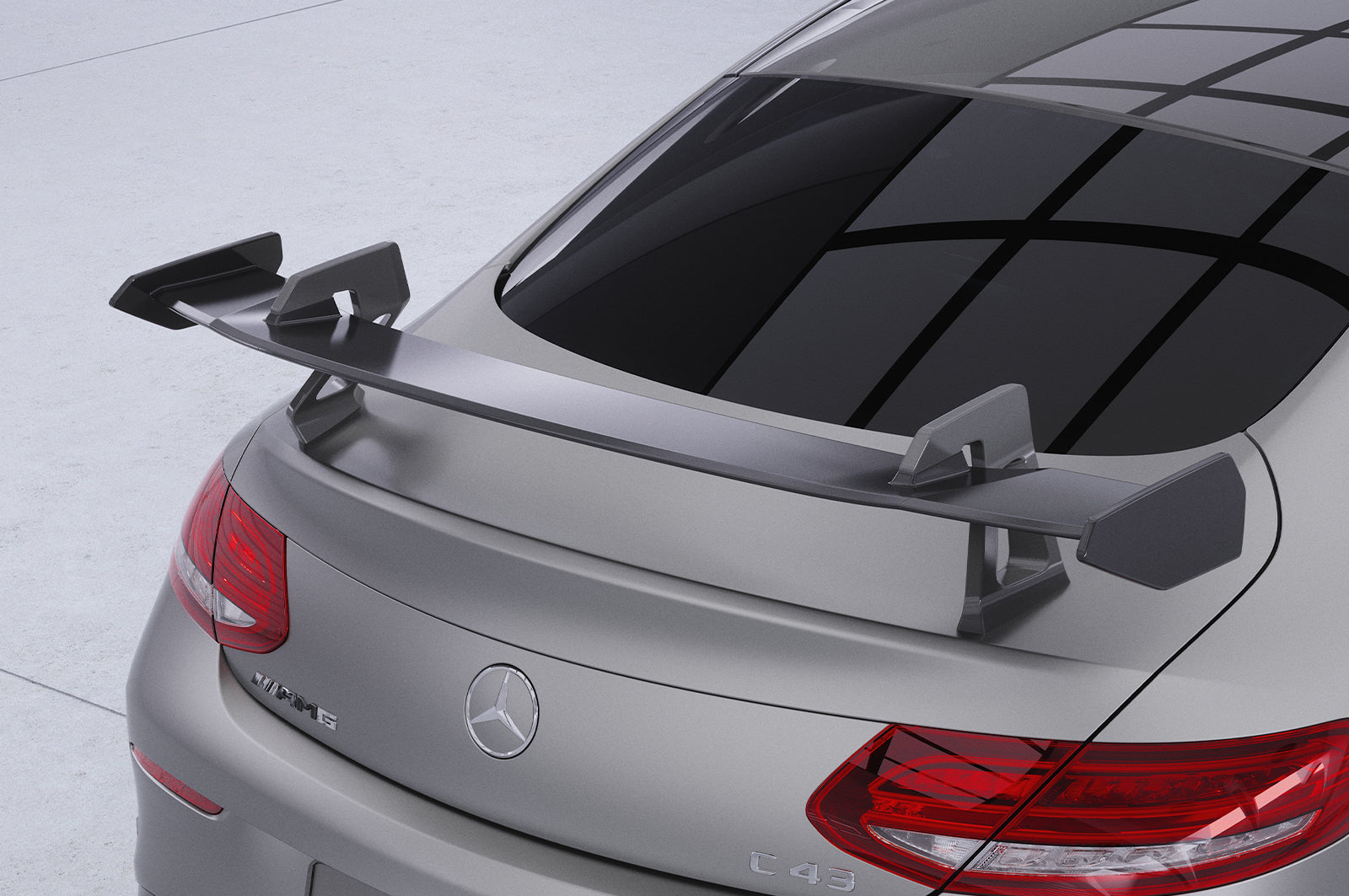 CSR Schwanenhals Heckflügel mit ABE für Mercedes-Benz C-Klasse (C205) Coupe SHF068