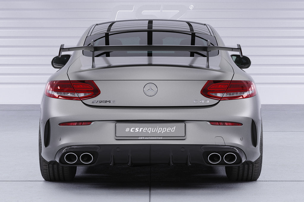 CSR Schwanenhals Heckflügel mit ABE für Mercedes-Benz C-Klasse (C205) Coupe SHF068