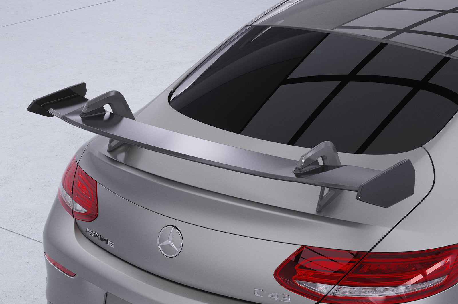 CSR Schwanenhals Heckflügel mit ABE für Mercedes-Benz C-Klasse (C205) Coupe SHF068