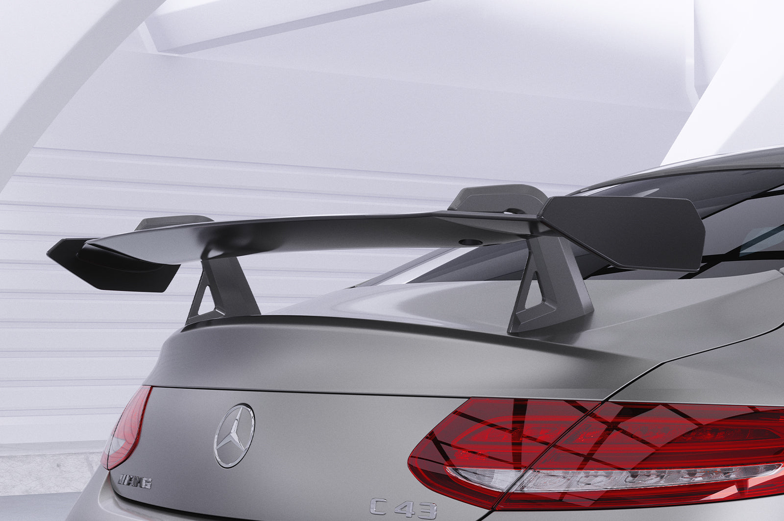 CSR Schwanenhals Heckflügel mit ABE für Mercedes-Benz C-Klasse (C205) Coupe SHF068