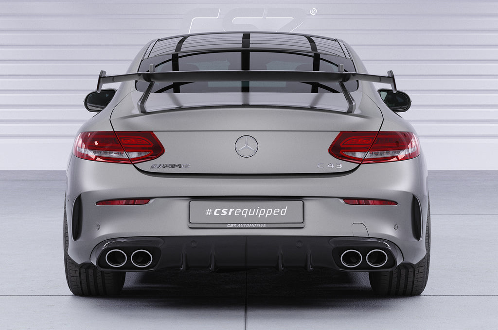 CSR Schwanenhals Heckflügel mit ABE für Mercedes-Benz C-Klasse (C205) Coupe SHF068