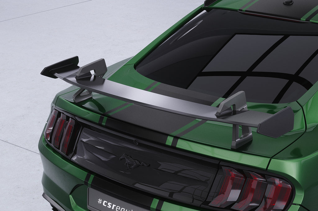 CSR Schwanenhals Heckflügel mit ABE für Ford Mustang MK6 Coupe SHF070