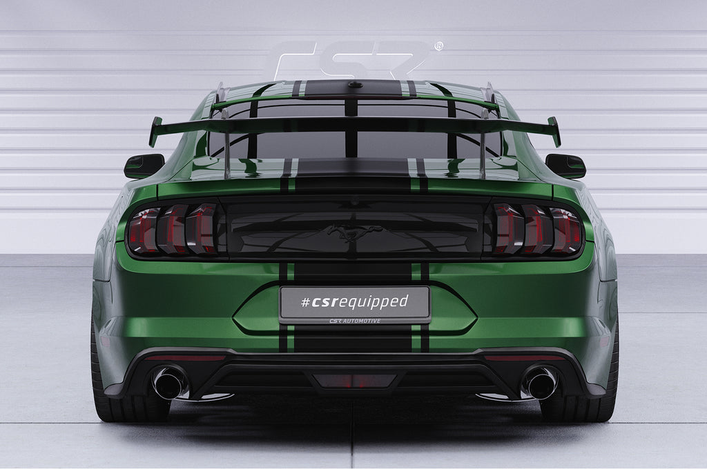 CSR Schwanenhals Heckflügel mit ABE für Ford Mustang MK6 Coupe SHF070