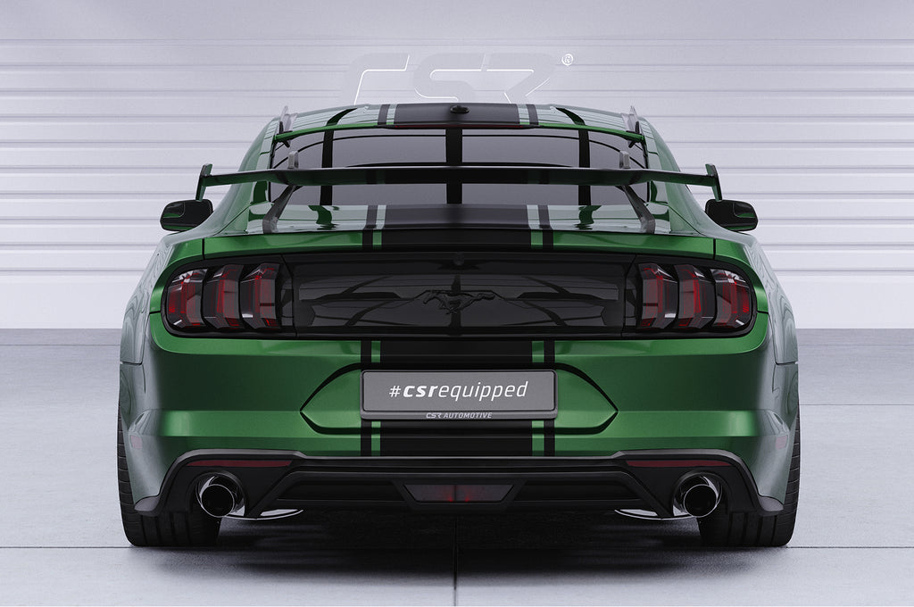 CSR Schwanenhals Heckflügel mit ABE für Ford Mustang MK6 Coupe SHF070