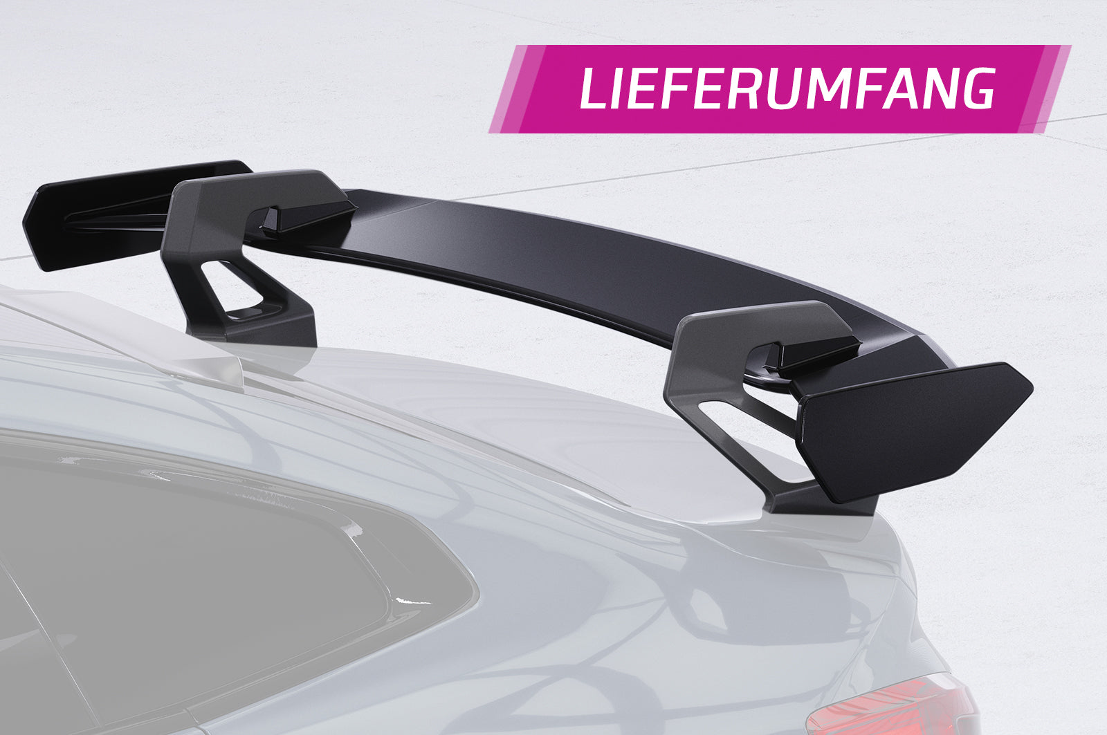 CSR Schwanenhals Heckflügel mit ABE für BMW 2er F44 Gran Coupe SHF071