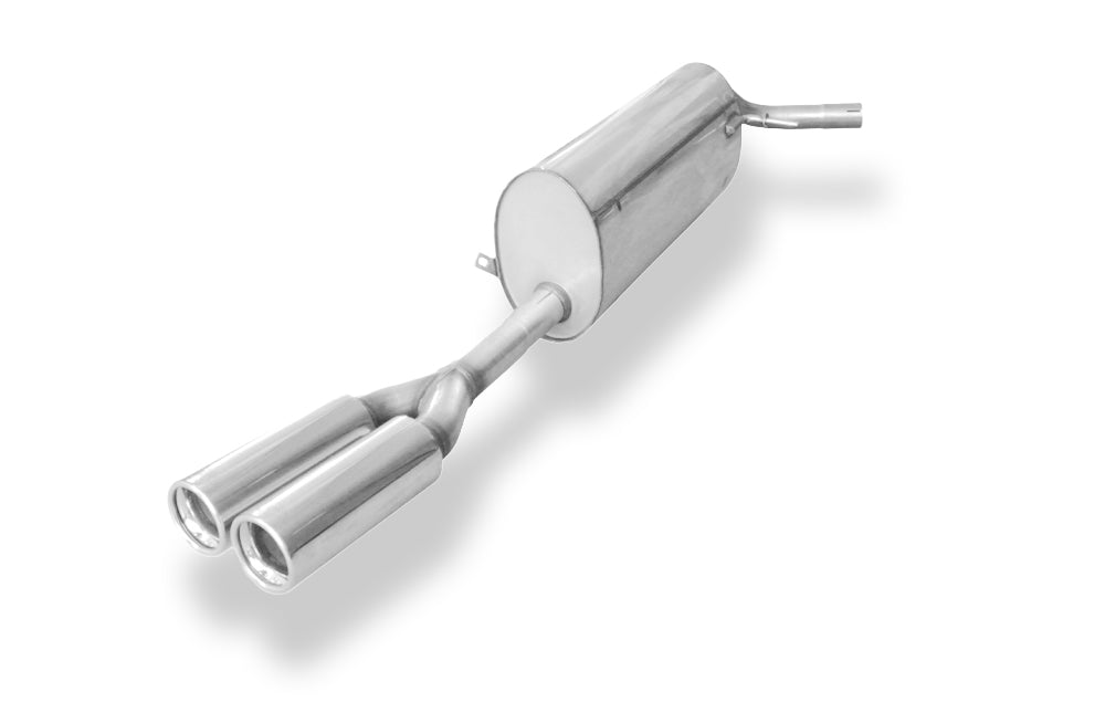 Fox passend fürSkoda Fabia Typ 6Y5 - Combi Endschalldämpfer - 2x76 Typ 13