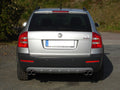 Fox passend für Skoda Octavia Typ 1Z 4x4 + Scout Endschalldämpfer rechts/links - 2x70 Typ 12 rechts/links
