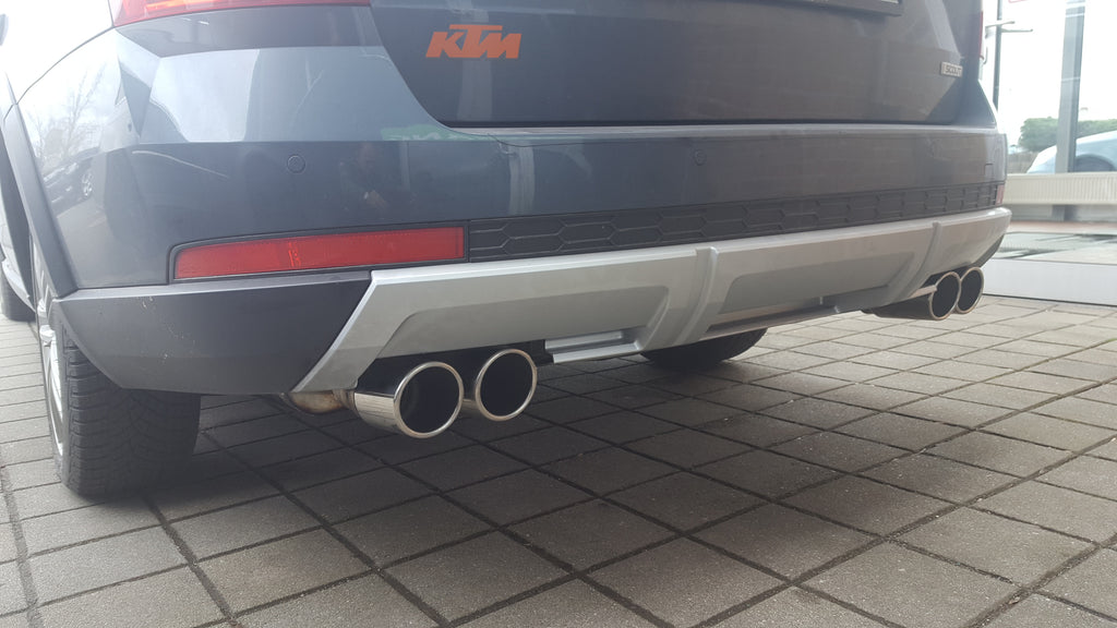 Fox passend fürSkoda Octavia 5E 4x4 (+Scout) Endschalldämpfer rechts/links - 2x90 Typ 16 rechts/links