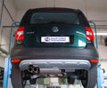 Fox passend für Skoda Yeti 5L - 4x4 Endschalldämpfer Ø70mm - 2x80 Typ 17