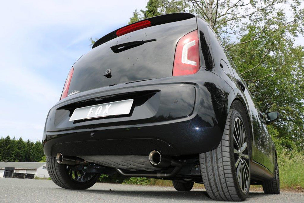 Fox passend fürSeat Mii/ Skoda Citigo/ VW UP Endrohrsystem rechts/links passend auf originalen oder FOX-Endschalldämpfer - 1x80 Typ 25 rechts/links