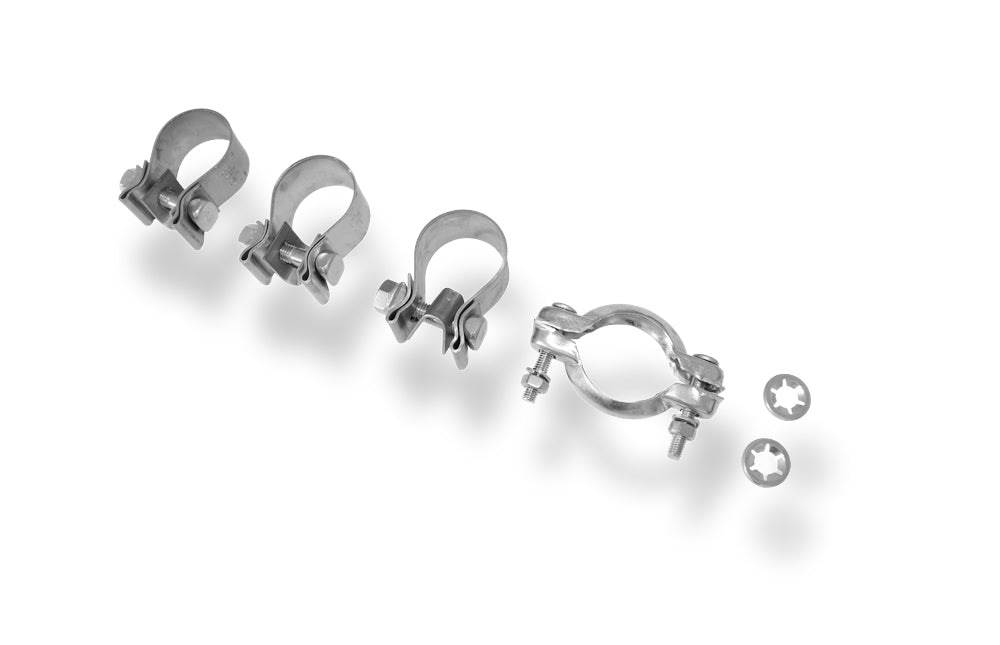 Fox passend fürSmart Forfour 453 Endschalldämpfer quer Ausgang rechts/links inkl. Flexstück - 86x54 Typ 32 rechts/links