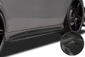 CSR Seitenschweller mit ABE für Mercedes-Benz CLA C117 X117 SS448-C Carbon Look Hochglanz (keine Lackierung erforderlich)