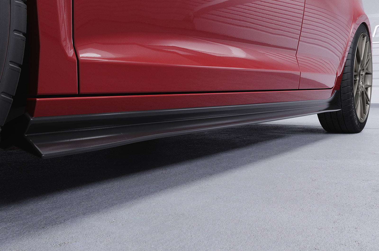 CSR Seitenschweller mit ABE für VW Golf 6 SS460-L Unlackiert roh (Lackierung erforderlich)