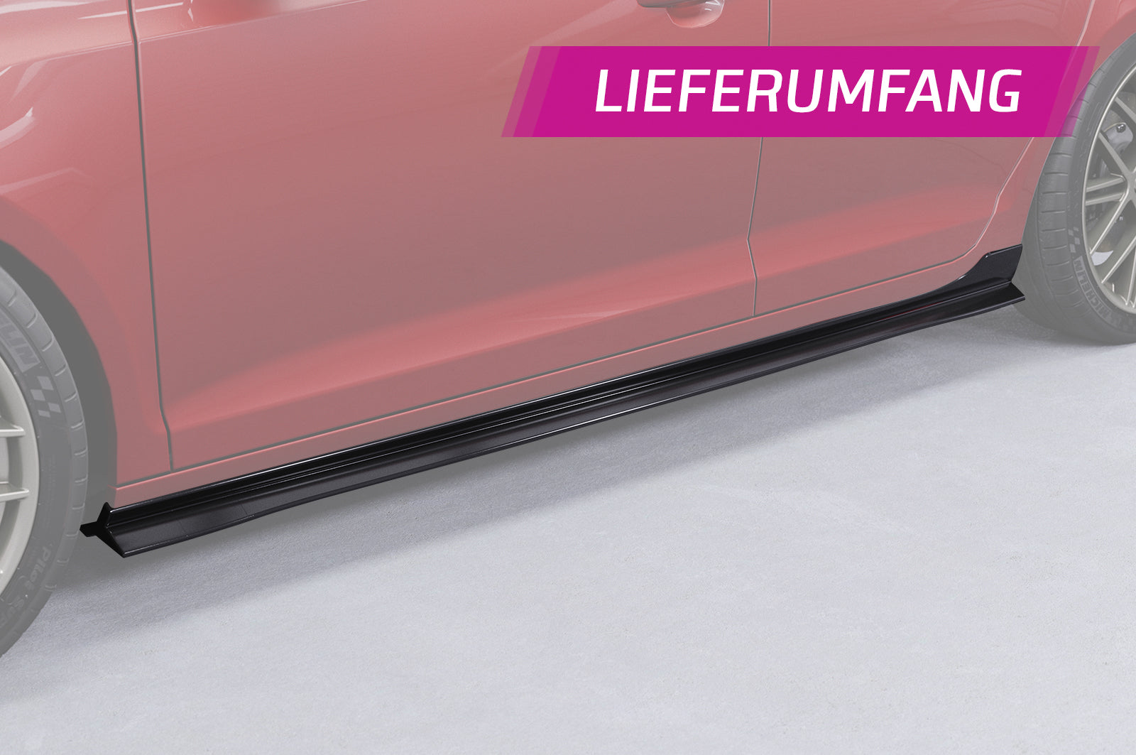 CSR Seitenschweller mit ABE für VW Golf 6 SS460-L Unlackiert roh (Lackierung erforderlich)