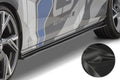 CSR Seitenschweller mit ABE für VW Golf 7 (Typ AU) SS461-C Carbon Look Hochglanz (keine Lackierung erforderlich)