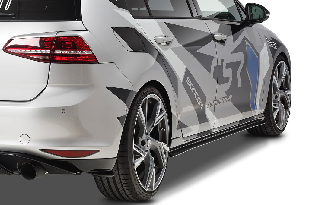 CSR Seitenschweller mit ABE für VW Golf 7 (Typ AU) SS461-L Unlackiert roh (Lackierung erforderlich)