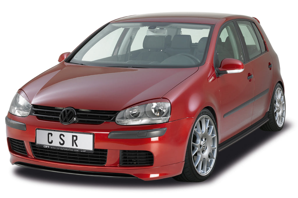CSR Seitenschweller mit ABE für VW Golf V Typ 1K SS464-C Carbon Look Hochglanz (keine Lackierung erforderlich)