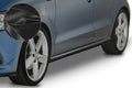 CSR Seitenschweller mit ABE für VW Polo V Typ 6R / 6C SS466-G Glossy schwarz Hochglanz (keine Lackierung erforderlich)