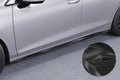 CSR Seitenschweller mit ABE für VW Golf 8 (Typ CD) SS467-C Carbon Look Hochglanz (keine Lackierung erforderlich)