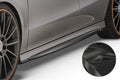 CSR Seitenschweller mit ABE für Mercedes-Benz CLA C118 / X118 AMG-Line SS470-C Carbon Look Hochglanz (keine Lackierung erforderlich)