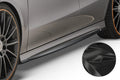 CSR Seitenschweller mit ABE für Mercedes-Benz CLA C118 / X118 AMG-Line SS470-G Glossy schwarz Hochglanz (keine Lackierung erforderlich)