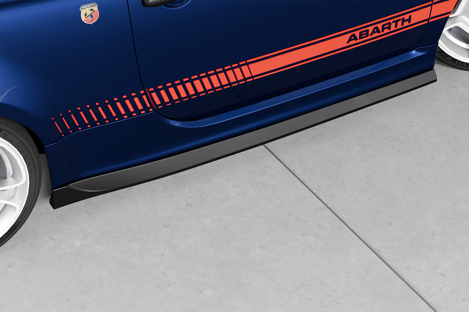 CSR Seitenschweller mit ABE für Fiat Abarth 595 SS475