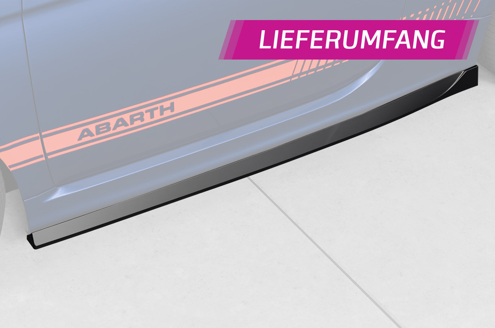 CSR Seitenschweller mit ABE für Fiat Abarth 595 SS475