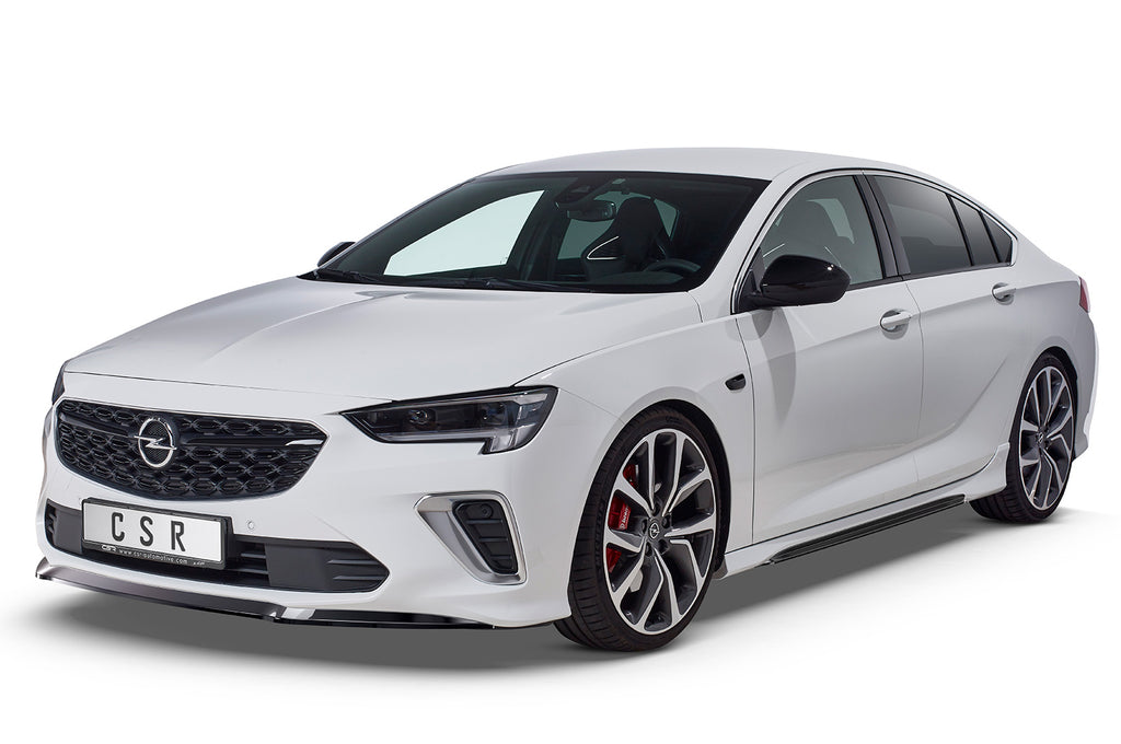 CSR Seitenschweller mit ABE für Opel Insignia B GSI / GS Line Plus SS477-S Strukturiert schwarz matt (keine Lackierung erforderlich)
