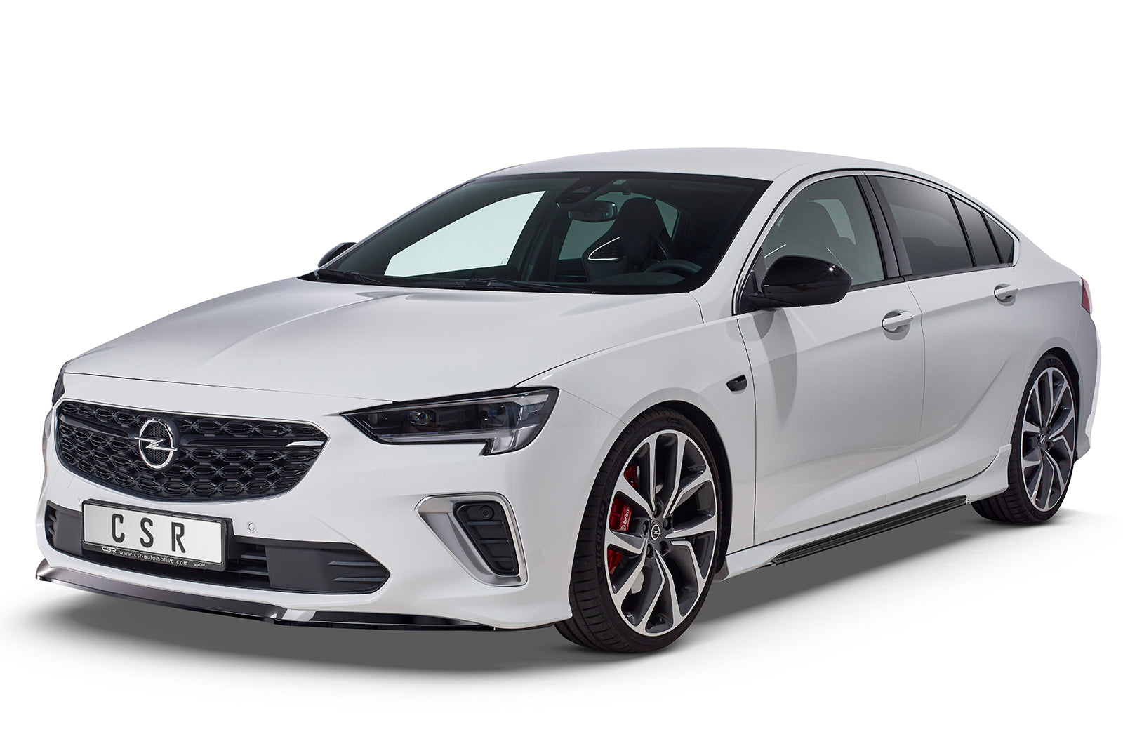 CSR Seitenschweller mit ABE für Opel Insignia B GSI / GS Line Plus SS477-S Strukturiert schwarz matt (keine Lackierung erforderlich)