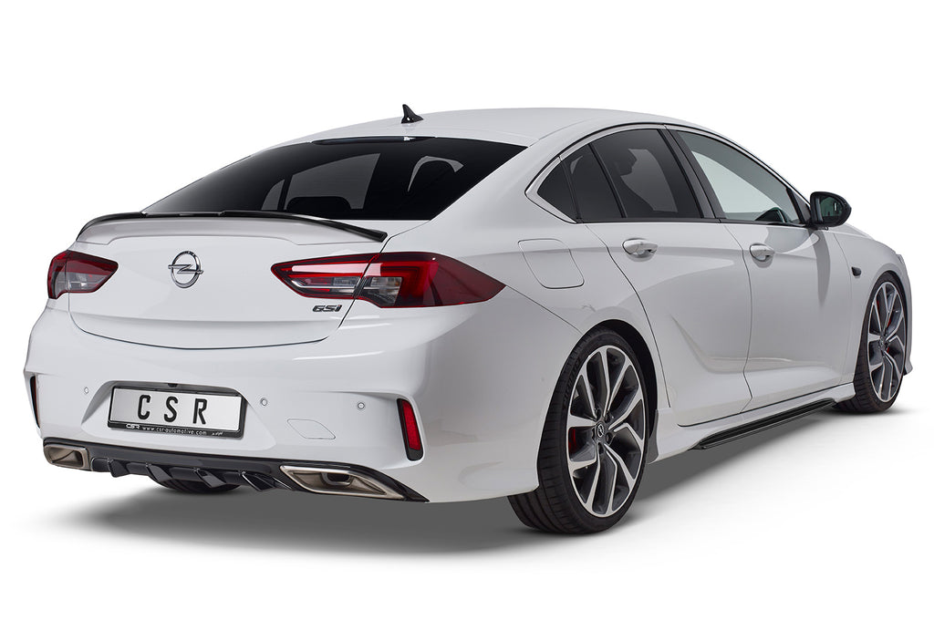 CSR Seitenschweller mit ABE für Opel Insignia B GSI / GS Line Plus SS477-S Strukturiert schwarz matt (keine Lackierung erforderlich)
