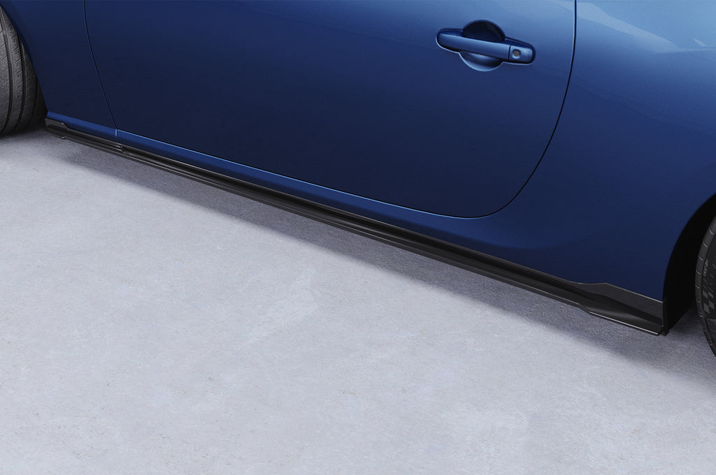 CSR Seitenschweller mit ABE für Toyota GT86 (ZN6) SS482-S strukturiert schwarz matt (keine Lackierung erforderlich)