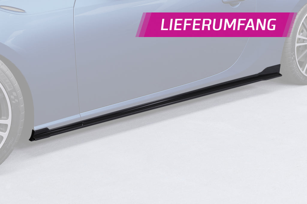 CSR Seitenschweller mit ABE für Toyota GT86 (ZN6) SS482-L Unlackiert roh (Lackierung erforderlich)