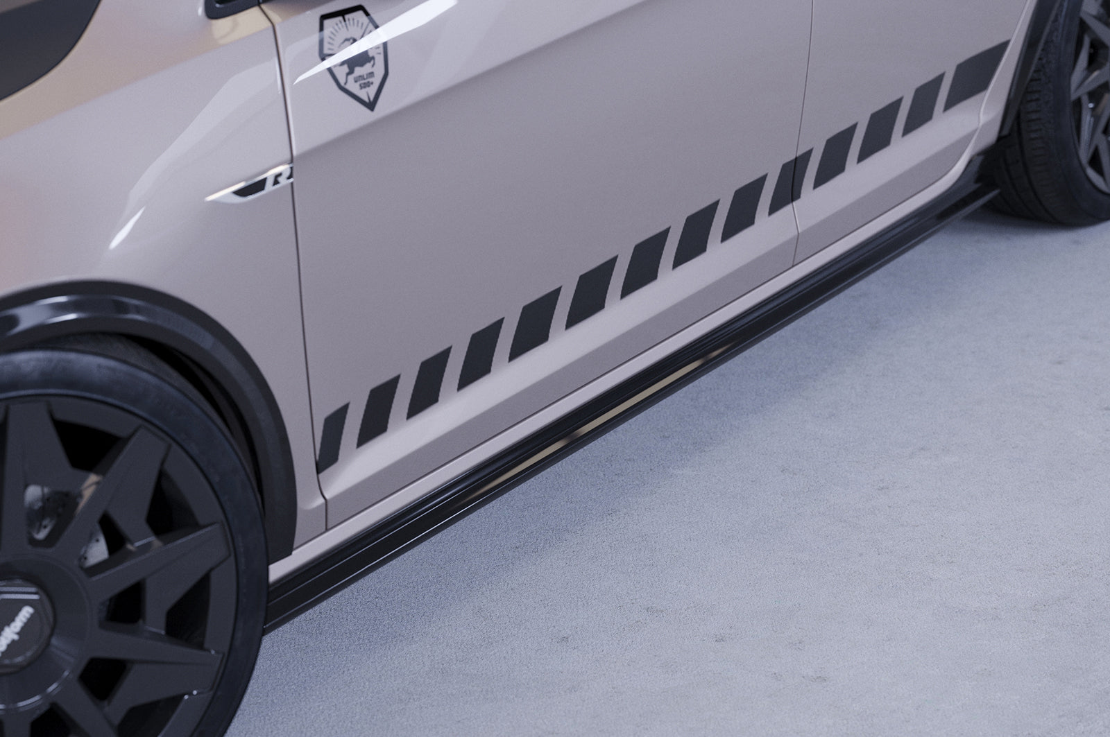 CSR Seitenschweller mit ABE für VW Golf 7 (Typ AU) SS487