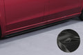 CSR Seitenschweller mit ABE für Mercedes-Benz V-Klasse 447 AMG-Line SS491-G Glossy schwarz Hochglanz (keine Lackierung erforderlich)
