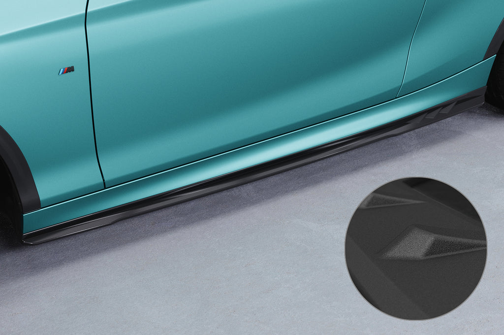CSR Seitenschweller mit ABE für BMW 2er F22/F23 SS492-S Strukturiert schwarz matt (keine Lackierung erforderlich)