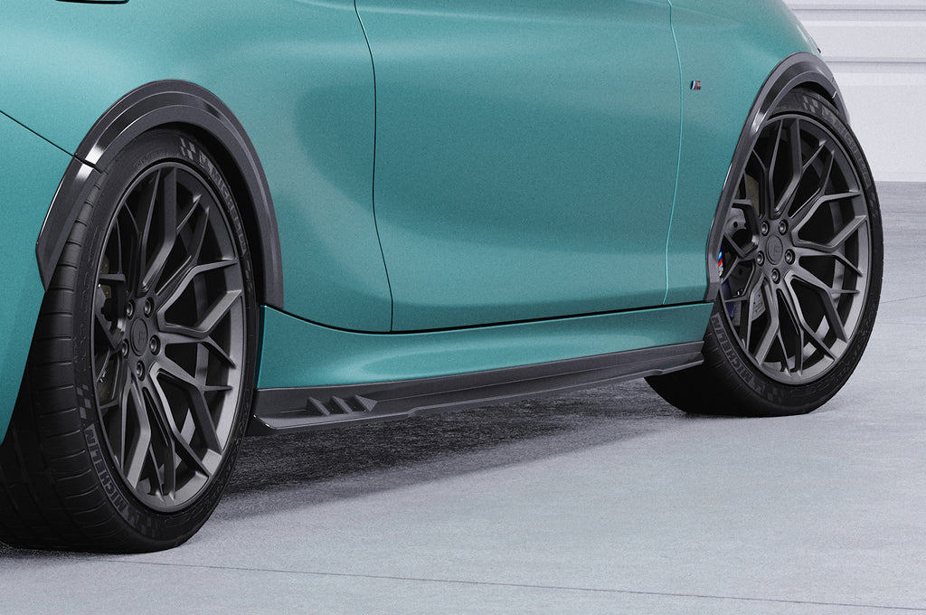 CSR Seitenschweller mit ABE für BMW 2er F22/F23 SS492-S Strukturiert schwarz matt (keine Lackierung erforderlich)