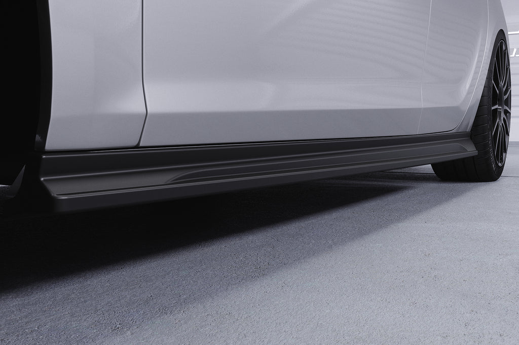 CSR Seitenschweller mit ABE für Opel Astra J Sports Tourer SS504-C Carbon Look Hochglanz (keine Lackierung erforderlich)